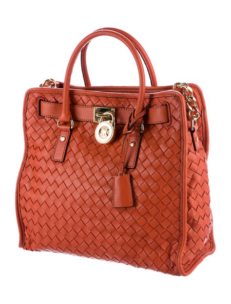 michael kors woven bag|Michael Kors woven handbags.